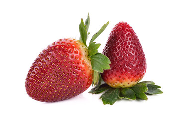 Strawberry isolated on white background