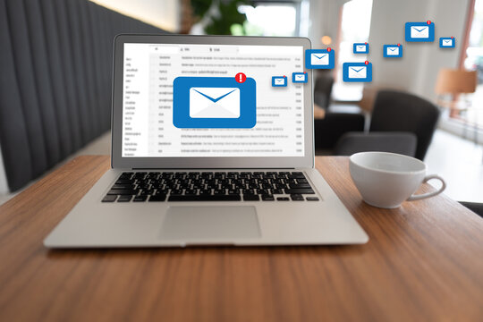 Mail Communication Connection message to mailing contacts phone Global Letters Concept