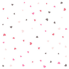 Wall Mural - nice love small hearts pattern background design