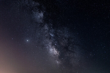Wall Mural - milky way galaxy in the night sky