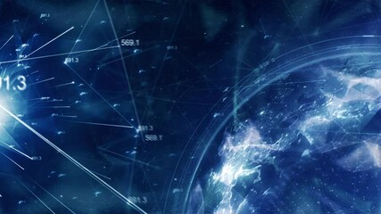 Wall Mural - Business Video Background