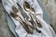 © Helen Sotiriadis/Stocksy - Old Silver Cutlery