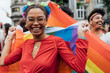 © Mattia/Stocksy - Waving a Gay Rainbow Flag