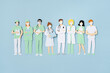 © CACTUS Creative Studio/Stocksy - Medical workers illustration
