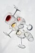 © Viktor Solomin/Stocksy - wine glasses with different types of wine