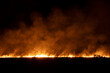 © Nina Williams/Austockphoto - Line of bushfire at night