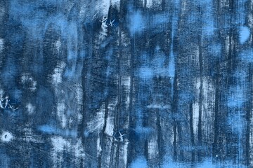  blue creative board with many scratched spots texture - cute abstract photo background
