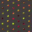 © vector_master - Abstract Color Halftone Dots generative art background illustration