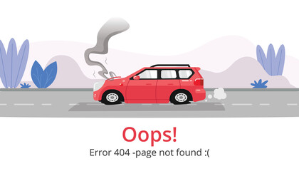 Poster - 404 Error Page Template
