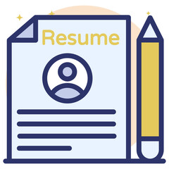 Sticker - Resume 