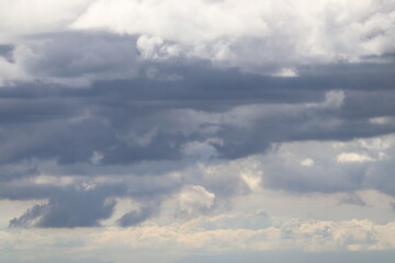 Japan's beautiful three-dimensional sky and clouds