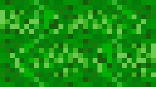 Pixel background. The concept of games background. Vector illustration