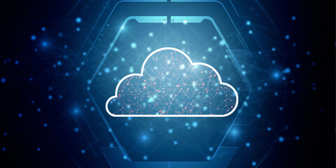 Poster - 2d rendering technology Cloud computing 