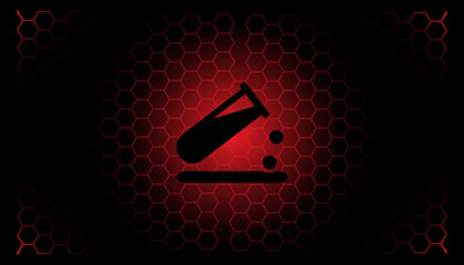 Fototapete - Chemical material banner and background design