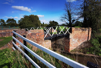 Wall Mural - stratford canal warwickshire england uk