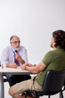 © Elnur - Young man meeting with advocate in pre-trial detention