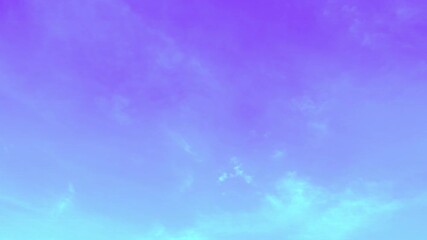 Poster - intro animation with cloud moving for opening , logo and title.