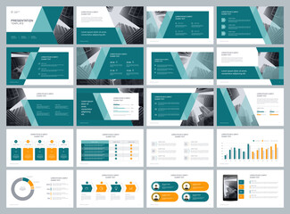 template presentation design and page layout design for brochure ,book , ,annual report and company 