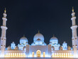 Sheikh Zayed Grand Mosque at night, Abu-Dhabi, UAE