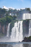 Fototapeta Paryż - Iguazu waterfalls in Argentina