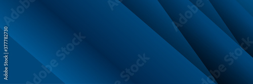 Fotomural Modern blue banner vector background