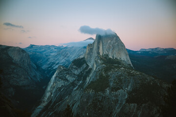 Wall Mural - Half Dome Sunset