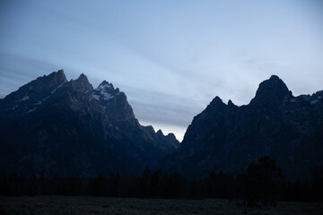 Wall Mural - Teton Dusk