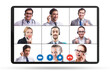 © Elnur - Concept of virtual collaboration through videoconferencing