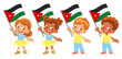 © Visual Content - jordan flag in hand set