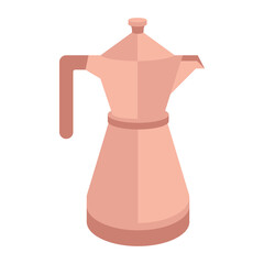 Wall Mural - Isolated coffee pot vector design