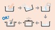 © wen - 6 steps for cooking rice