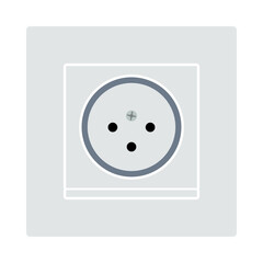 Poster - South Africa Electrical Socket Icon