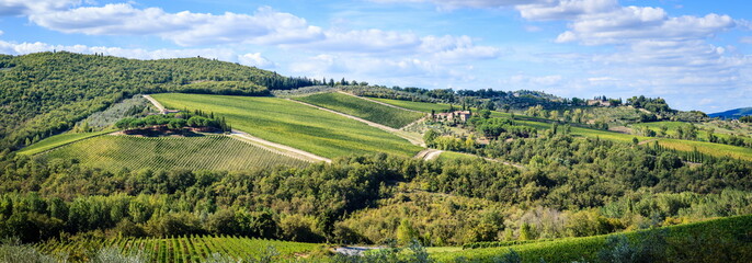 Sticker - Italian countryside in Tuscany