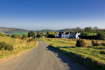 Canvas Print - long mynd rift valley shropshire england uk