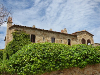 Wall Mural - Pals, beautiful medieval village in Costa Brava. Girona. Catalonia,Spain