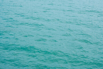 Fototapete - Blue sea water. Ocean surface for natural background.