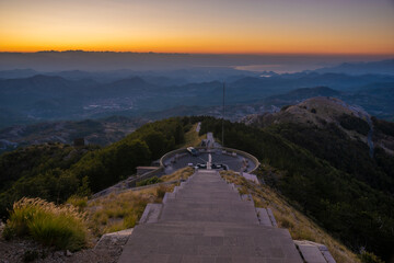 Wall Mural - Lovcen national park, Montenegro-Panorama of the mountains