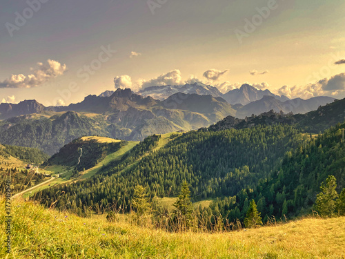 Fototapeta na szkło Boè vista marmolada