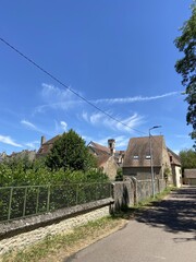 Poster - Rue à Corbigny, Bourgogne