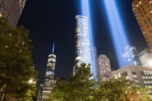 Tribute In Light On September 11