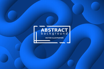 Poster - Abstract Gradient Wavy Background. Futuristic Paint Blend Effect. Fluid Shapes Template Design. Vector illustration
