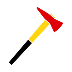 Sticker - Fire Axe Icon