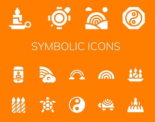 Wall Mural - symbolic icon set