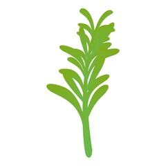 Poster - Rosemary food icon. Cartoon of rosemary food vector icon for web design isolated on white background