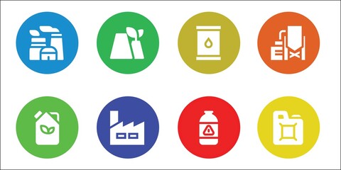 Poster - refinery icon set