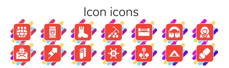 Poster - icon icon set