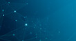 © Prostock-studio - Abstract technology background with polygonal connection lines and dots over blue background