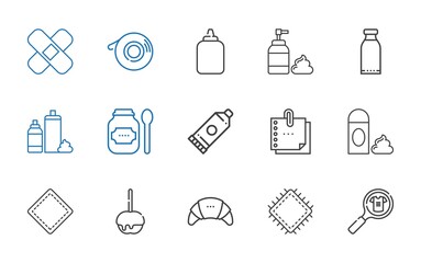 Sticker - sticky icons set