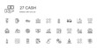 © NinjaStudio - cash icons set