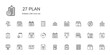 © NinjaStudio - plan icons set